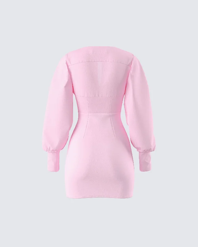 Alice Pink Mini Dress