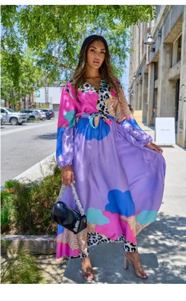 Animal Print Maxi Dress