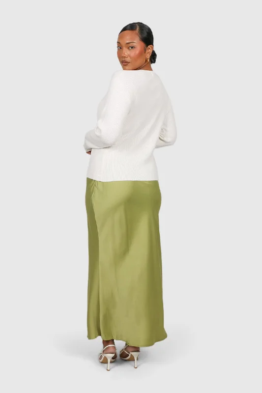 BIANCA MIDI SKIRT KIWI