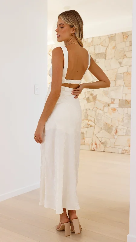 Catie Maxi Dress - Cream