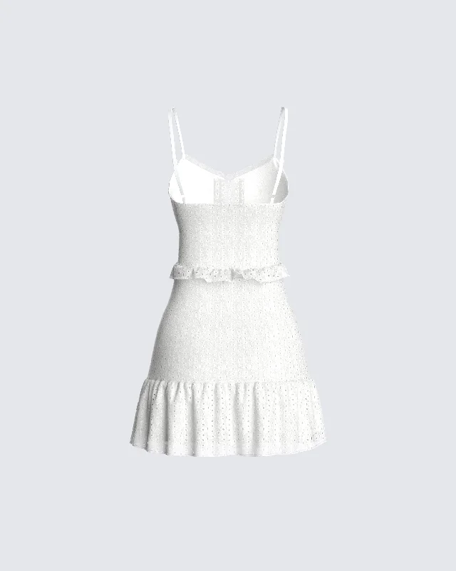 Delilah White Mini Dress