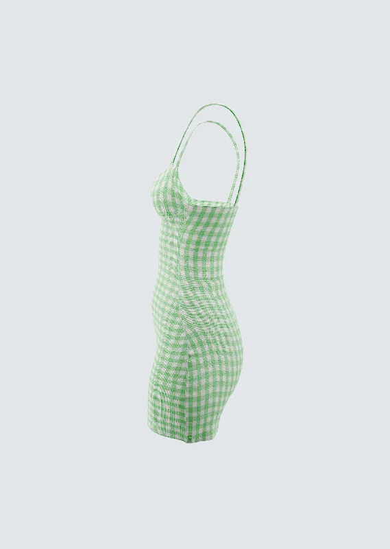 Dori Green Mini Dress