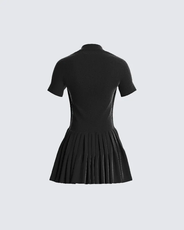 Felix Black Mini Dress