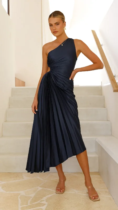 Olivia Maxi Dress - Navy