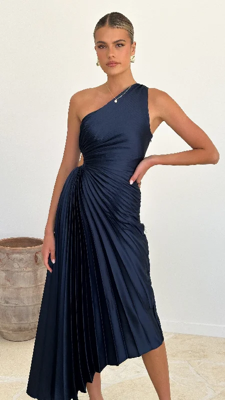 Olivia Maxi Dress - Navy