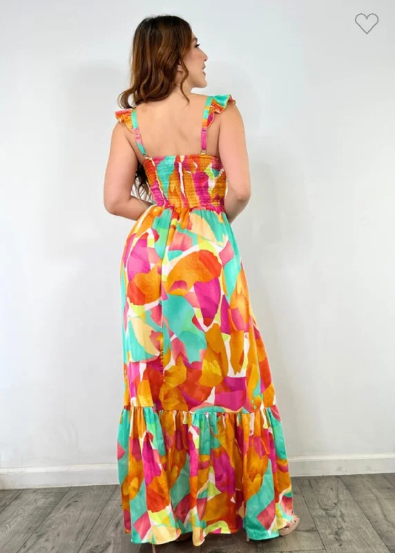 Printed Maxi Dress