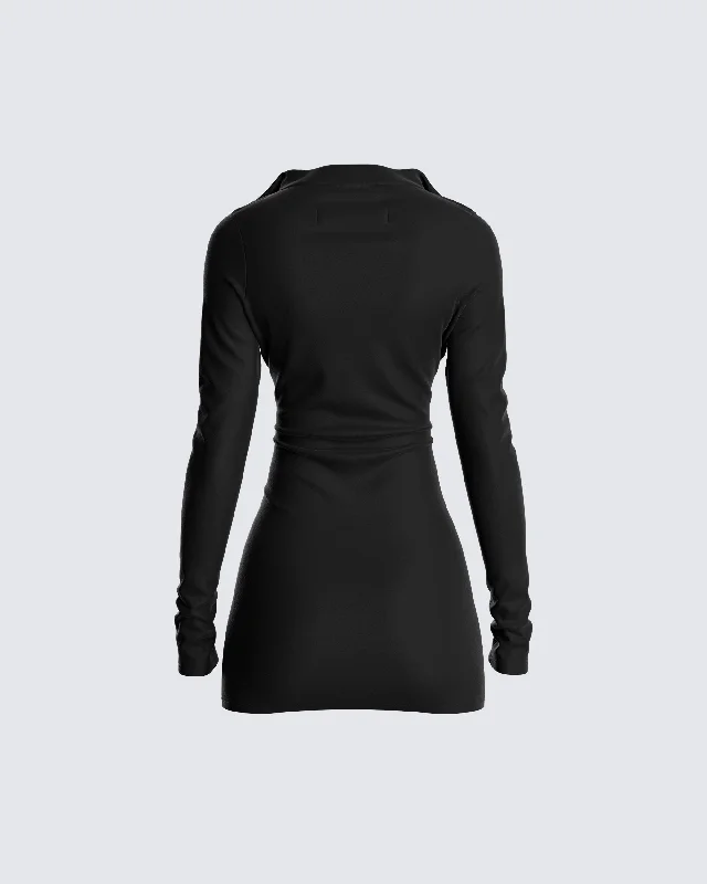 Rada Zip-up Mini Dress