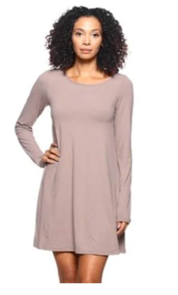 Trapeze Midi Dress