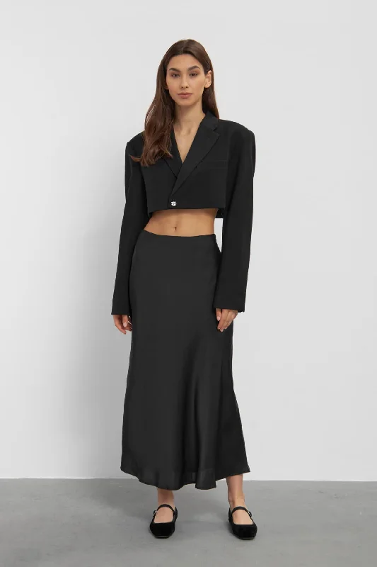 Gilmore Maxi Skirt - Black