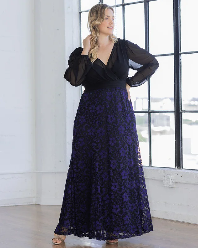 Violet Noir Lace / 1X (14-16)