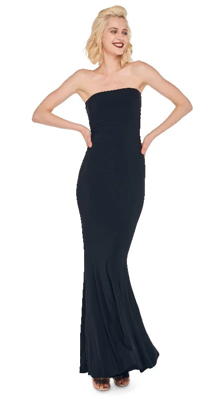 STRAPLESS FISHTAIL GOWN