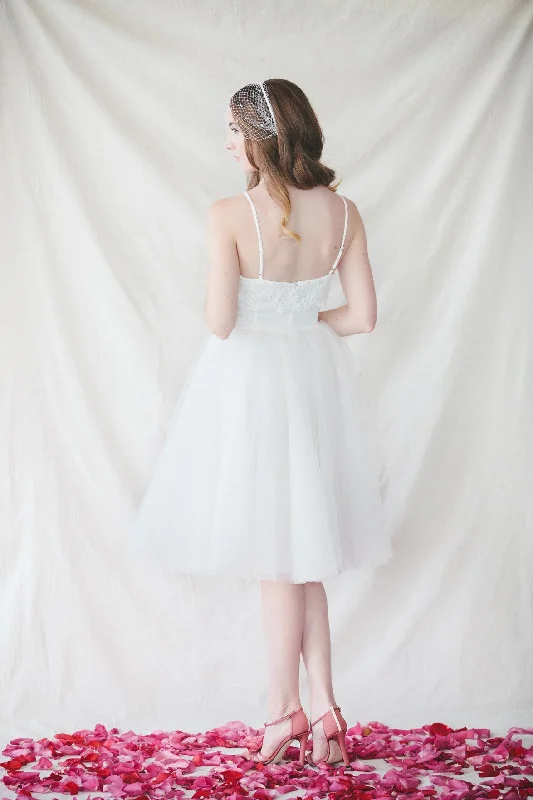 The Claire Dress - Ivory