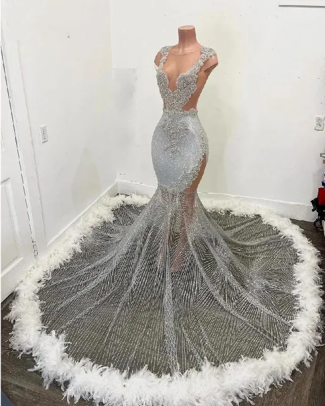 black-girls-feathers-prom-dresses-2023-beading-african-women-mermaid-party-gowns-sequin-evening-dress-vestidos-de-graduacion