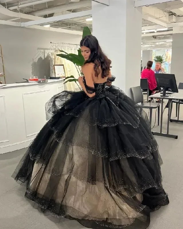 black-gothic-princess-quinceanera-dresses-off-shoulder-sparkly-crystal-layers-skirt-corset-vestido-para-15-anos-adolecentes