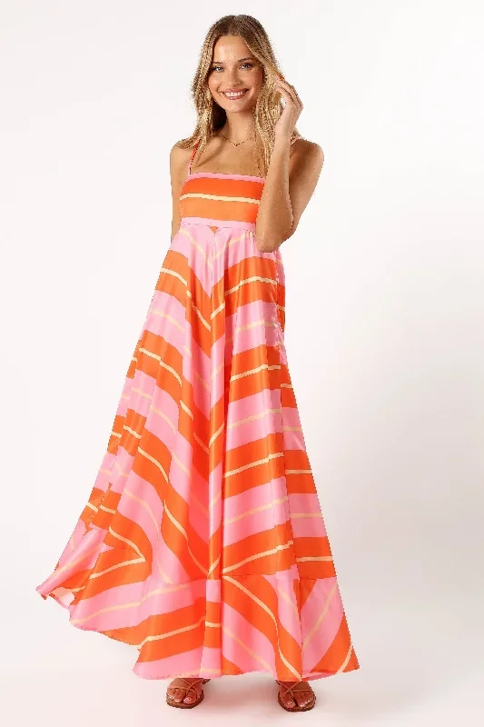 collie-midi-dress-orange-stripe