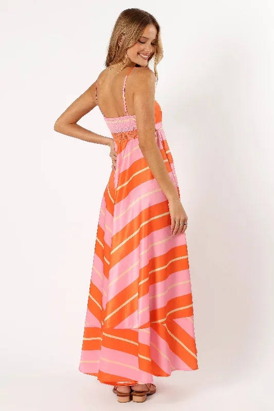 collie-midi-dress-orange-stripe