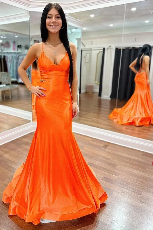 gold-v-neck-lace-up-trumpet-long-formal-dress