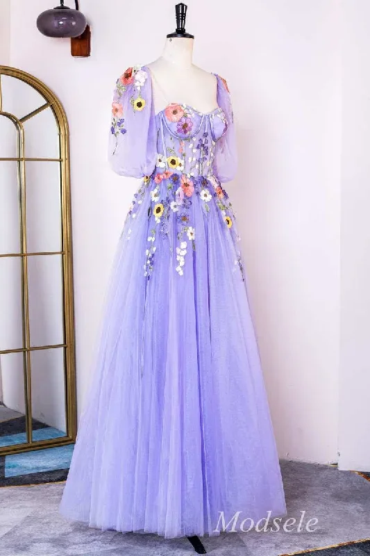 lavender-floral-appliques-sweetheart-a-line-long-prom-dress