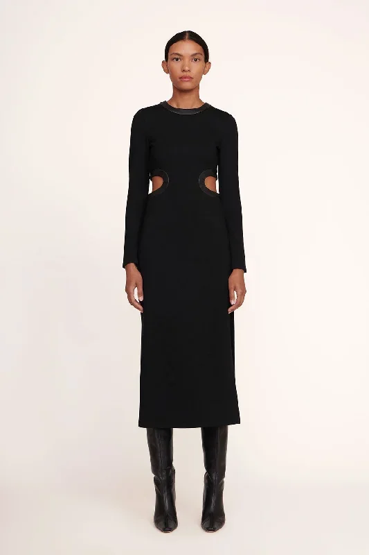 LONG SLEEVE DOLCE DRESS | BLACK