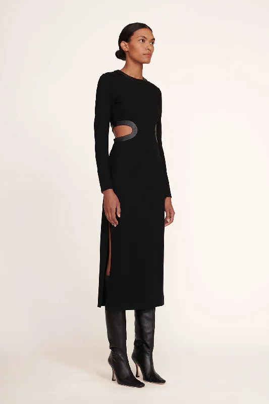 long-sleeve-dolce-dress-black