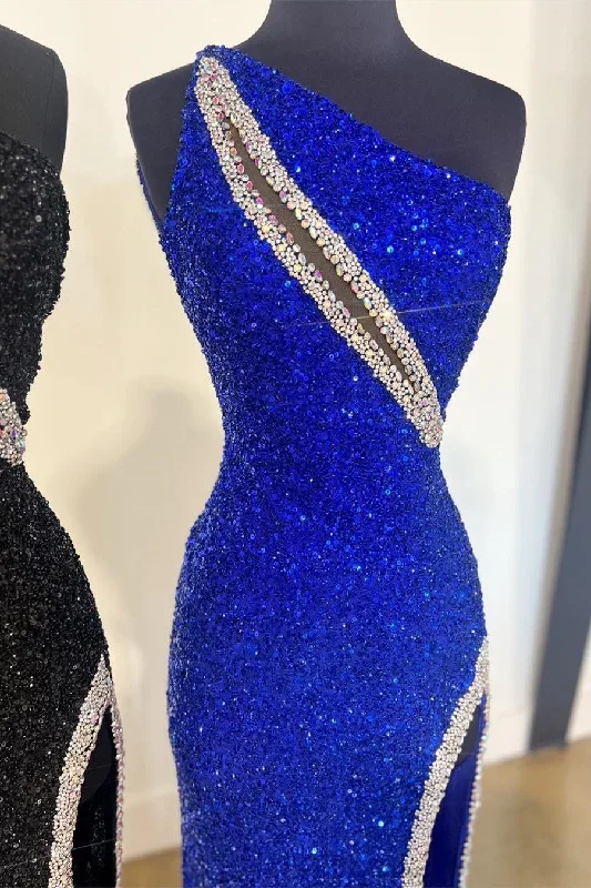 one-shoulder-sequin-rhinestone-keyhole-long-dress-with-slit