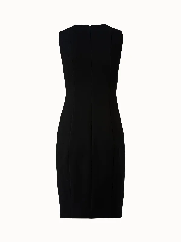 sleeveless-v-neck-double-face-wool-sheath-dress-black